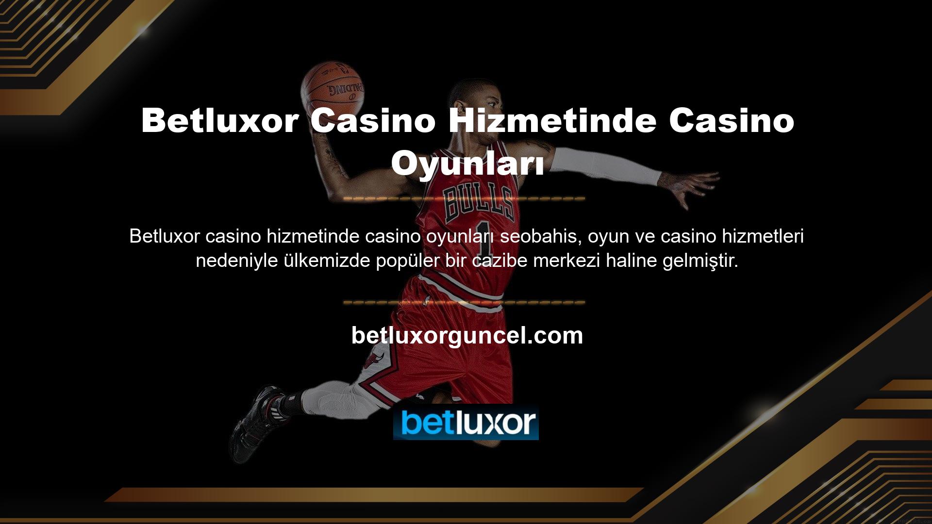 Betluxor casino hizmetindeki bingo oyunları, üyeleri tarafından doğrudan bahis yapılabilir